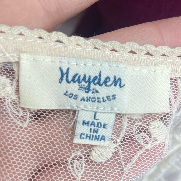 Hayden size large boho blouse - Picture 5 of 6